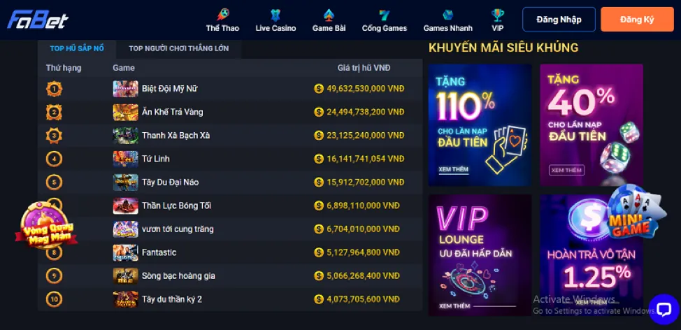 Lễ hội khuyến mãi i8bet theo sự kiện